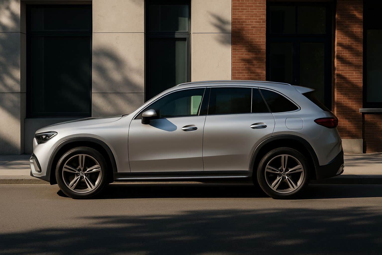 Finance Mercedes-Benz GLC - mercedes benz glc suv 2022 onwards full side profile
