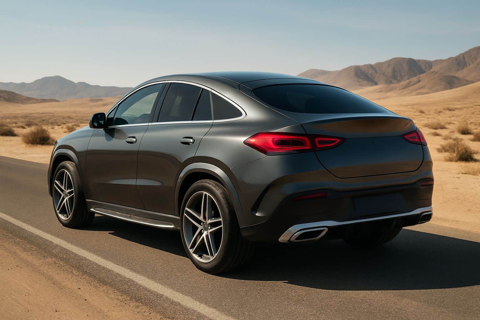 Finance Mercedes-Benz GLE - mercedes benz gle coupe 2020 onwards rear angle