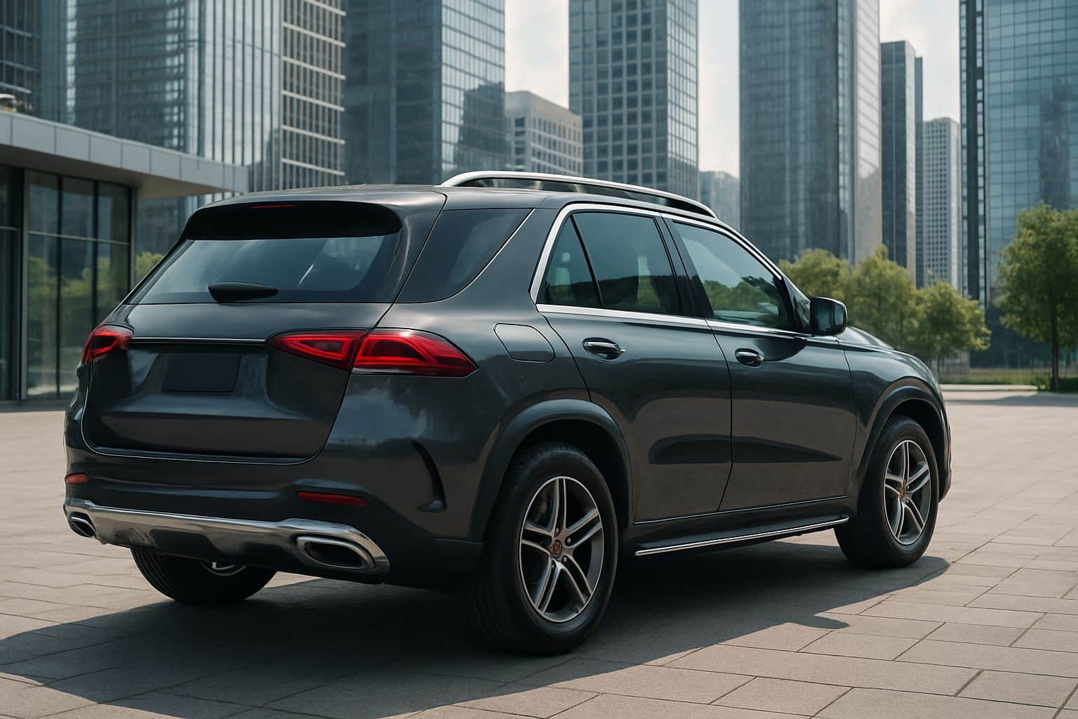 Finance Mercedes-Benz GLE - mercedes benz gle suv 2019 onwards rear angle