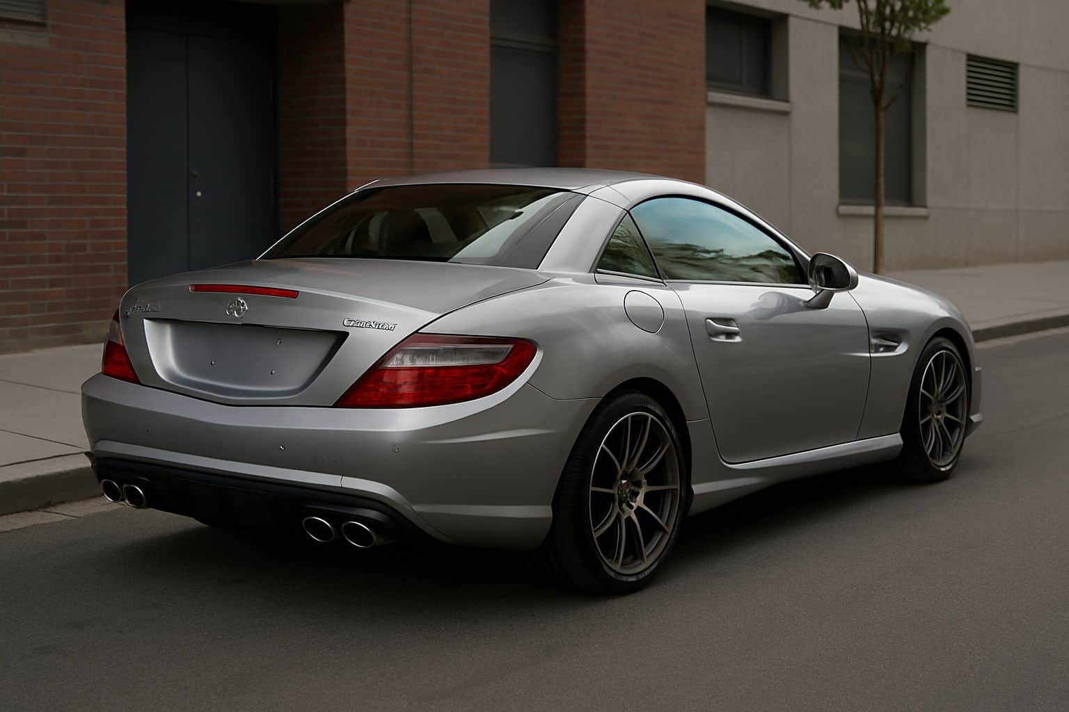 Finance Mercedes-Benz SLK - mercedes benz slk amg 2012 2016 rear angle