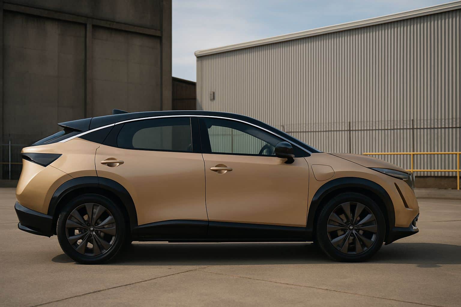 Finance Nissan Ariya - nissan ariya suv 2021 onwards full side profile