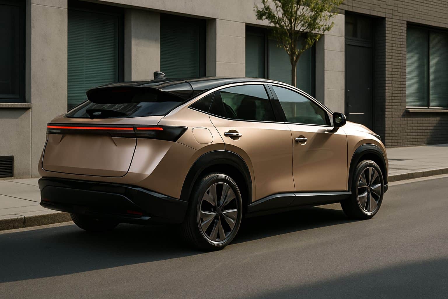 Finance Nissan Ariya - nissan ariya suv 2021 onwards rear angle