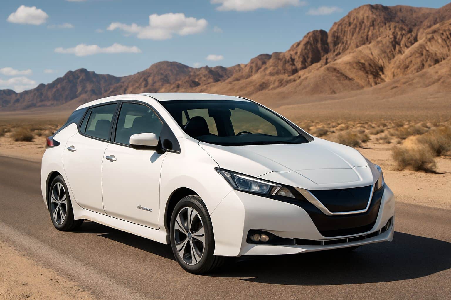 Finance Nissan Leaf - nissan leaf hatchback 2018 onwards front angle