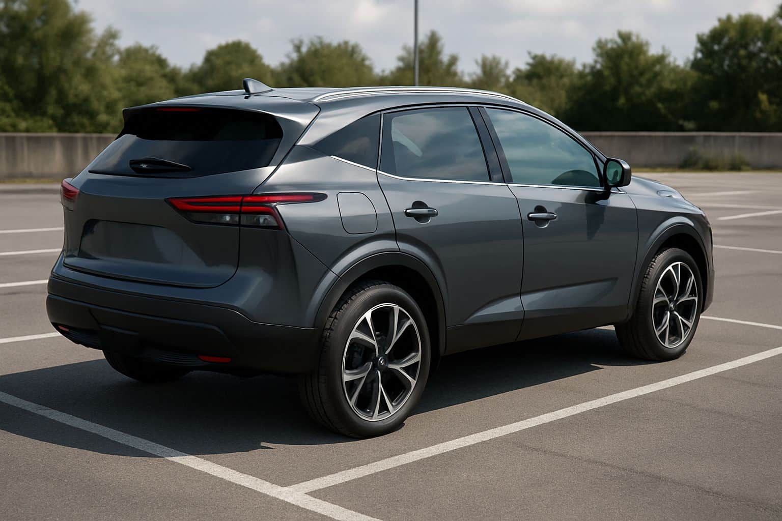 Finance Nissan Qashqai - nissan qashqai suv 2021 onwards rear angle