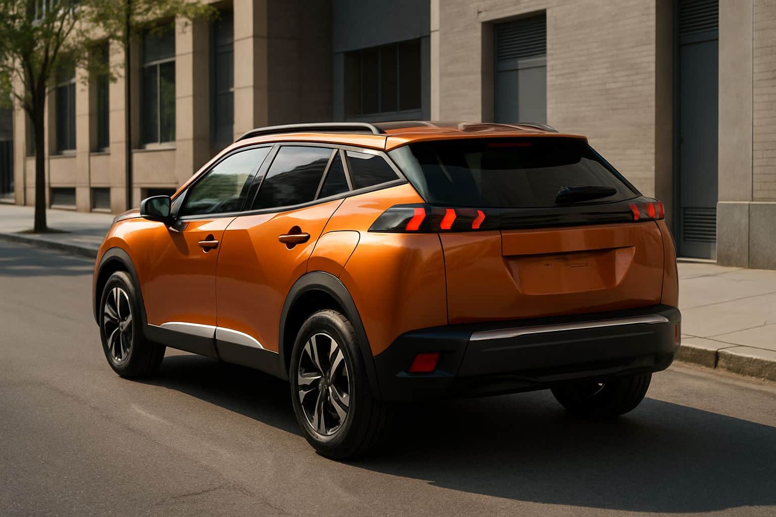 Finance Peugeot 2008 - peugeot 2008 2020 onwards rear angle