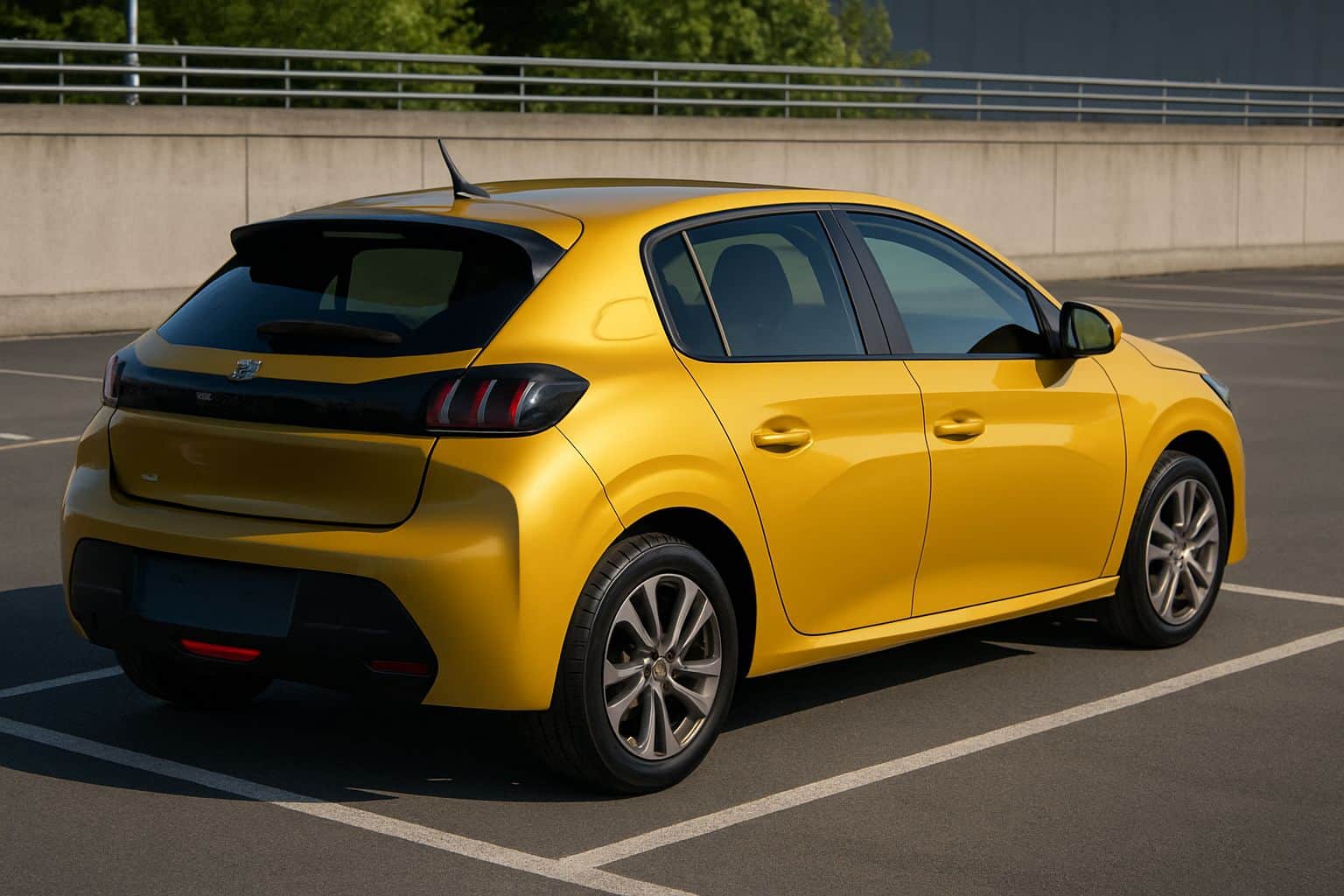 Finance Peugeot 208 - peugeot 208 hatchback 2019 onwards rear angle