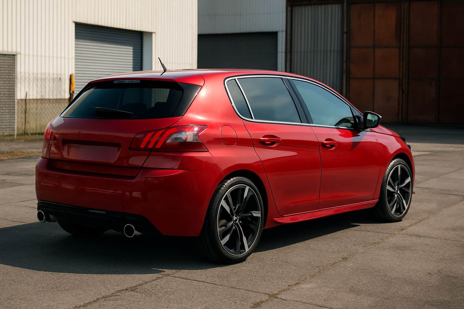 Finance Peugeot 308 - peugeot 308 gti 2015 2017 rear angle