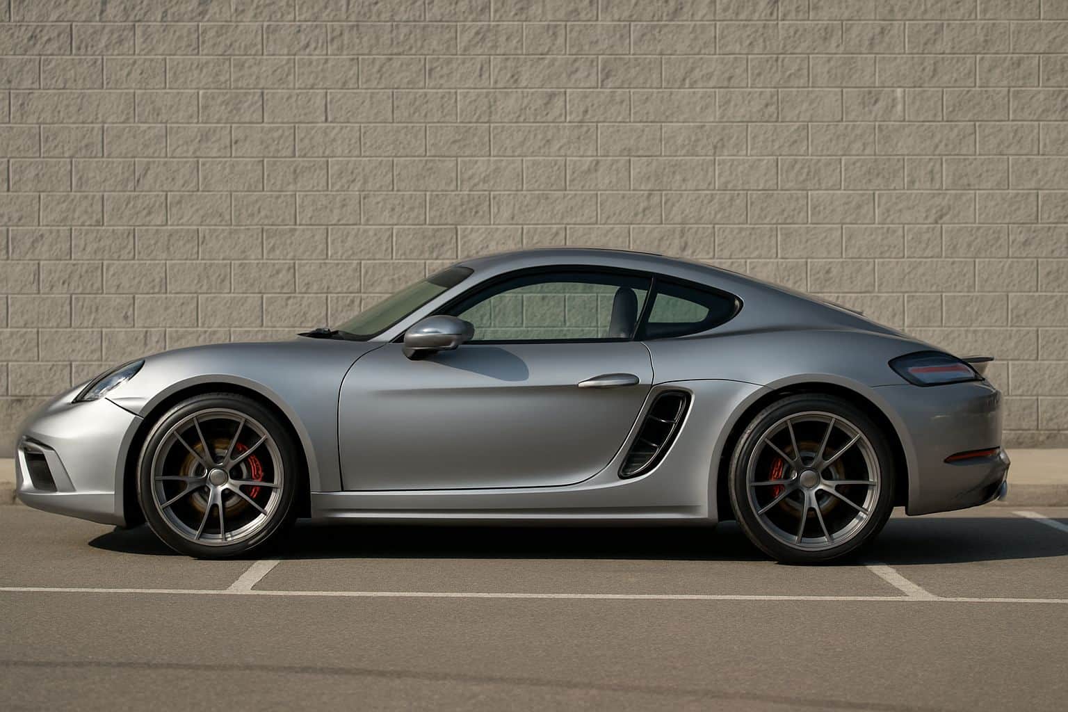 Finance Porsche 718 Cayman - porsche 718 cayman coupe 2016 onwards full side profile