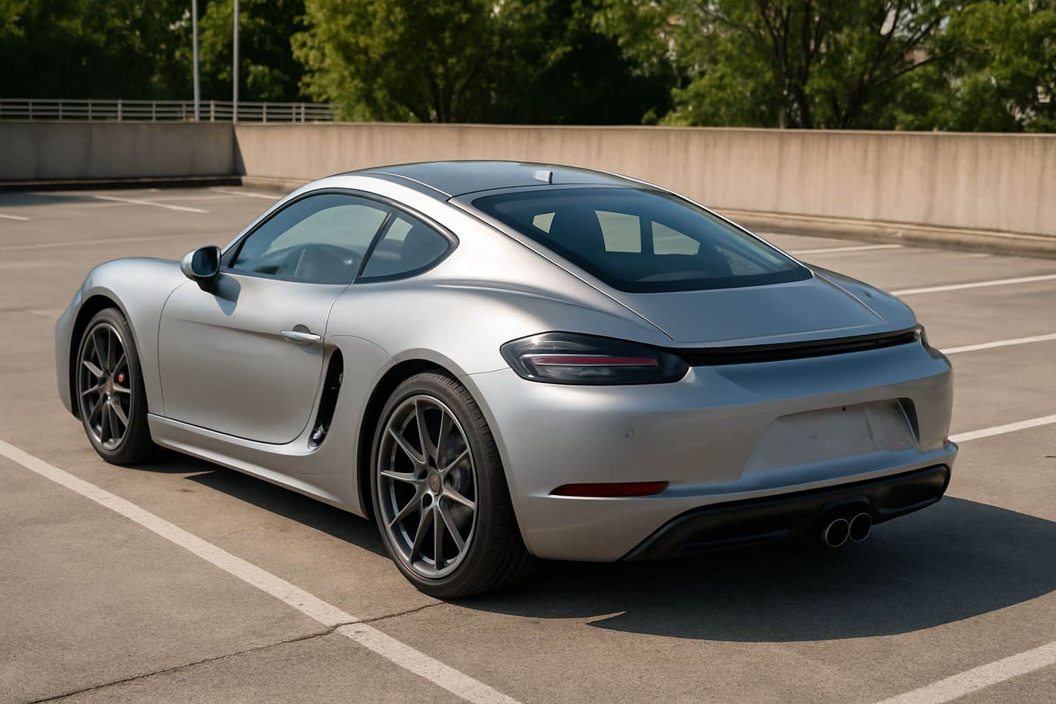 Finance Porsche 718 Cayman - porsche 718 cayman coupe 2016 onwards rear angle