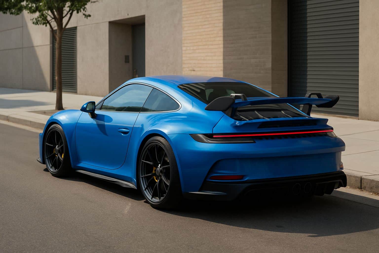 Finance Porsche 911 - porsche 911 gt3 2021 onwards rear angle