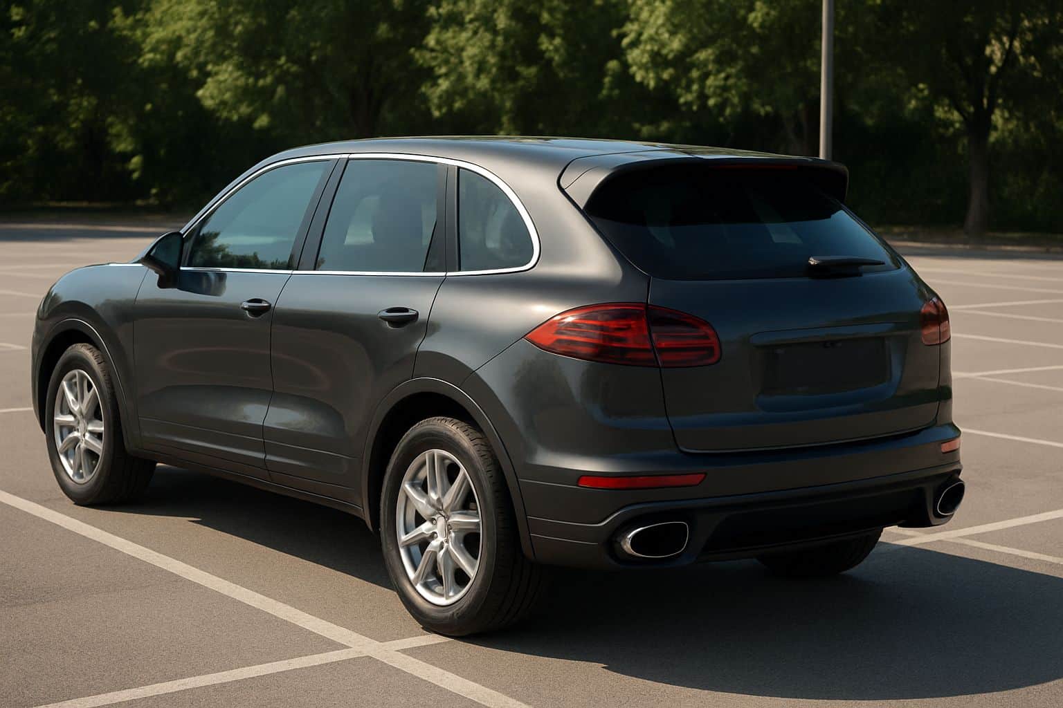 Finance Porsche Cayenne - porsche cayenne 2010 2018 rear angle