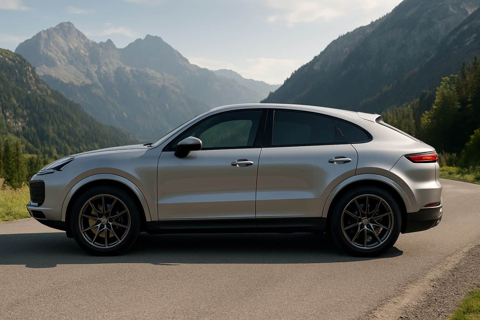 Finance Porsche Cayenne - porsche cayenne coupe 2019 onwards full side profile