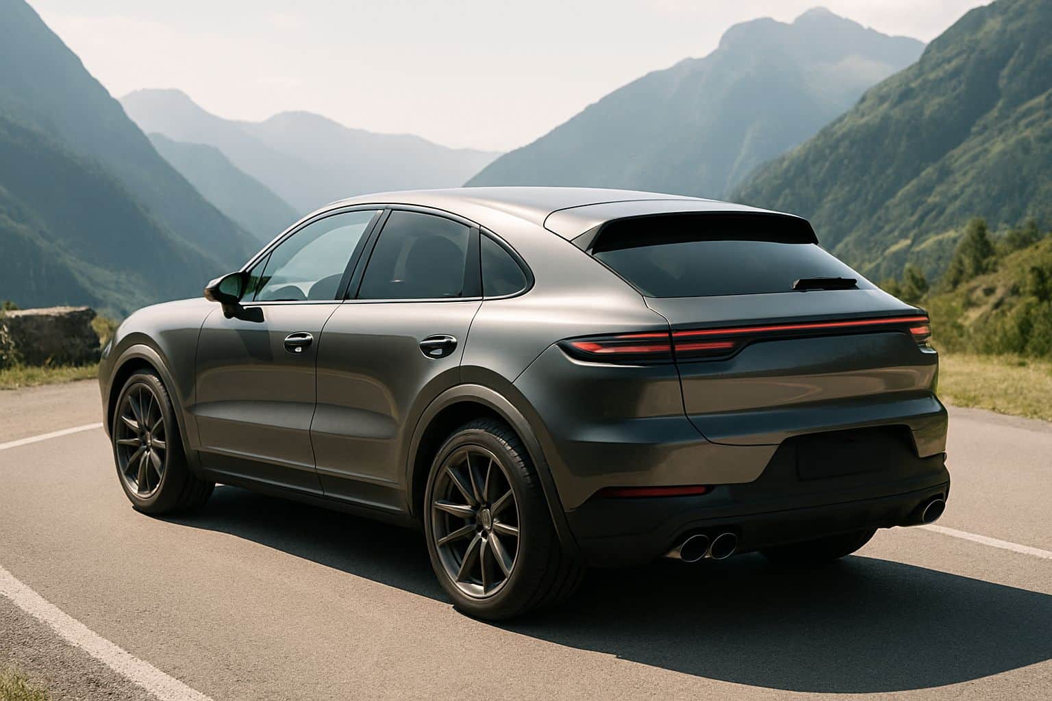 Finance Porsche Cayenne - porsche cayenne coupe 2019 onwards rear angle