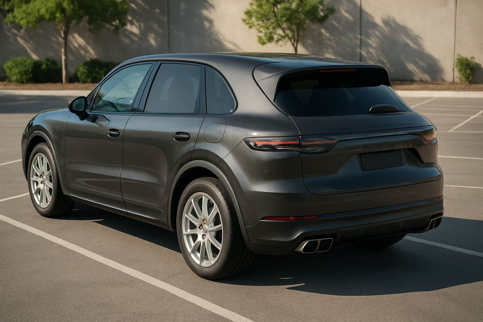 Finance Porsche Cayenne - porsche cayenne suv 2018 onwards rear angle