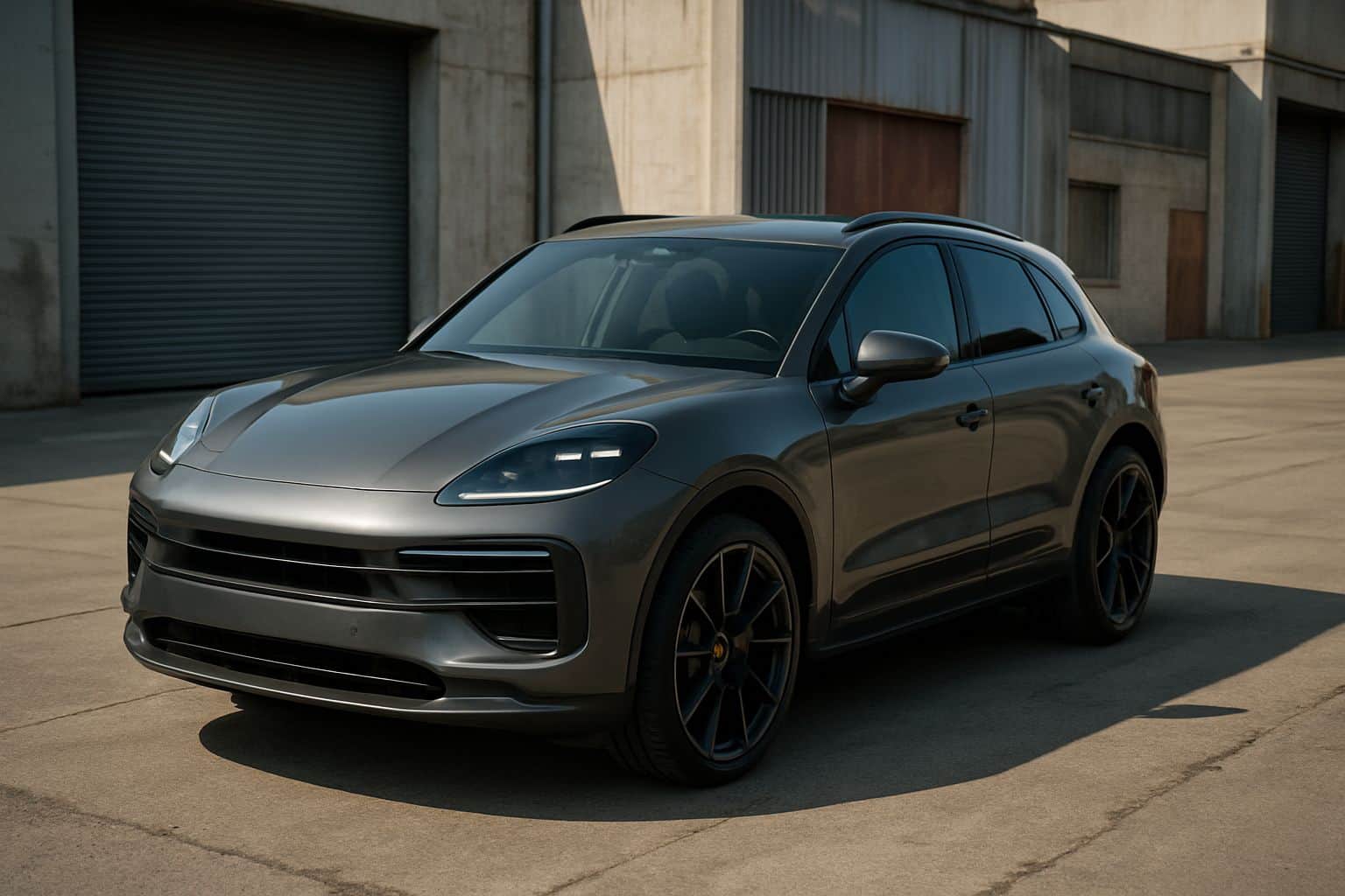 Finance Porsche Macan - porsche macan suv 2024 onwards front angle