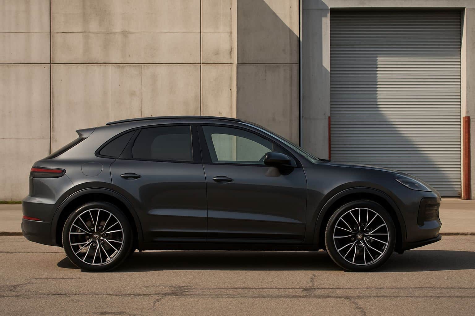 Finance Porsche Macan - porsche macan suv 2024 onwards full side profile