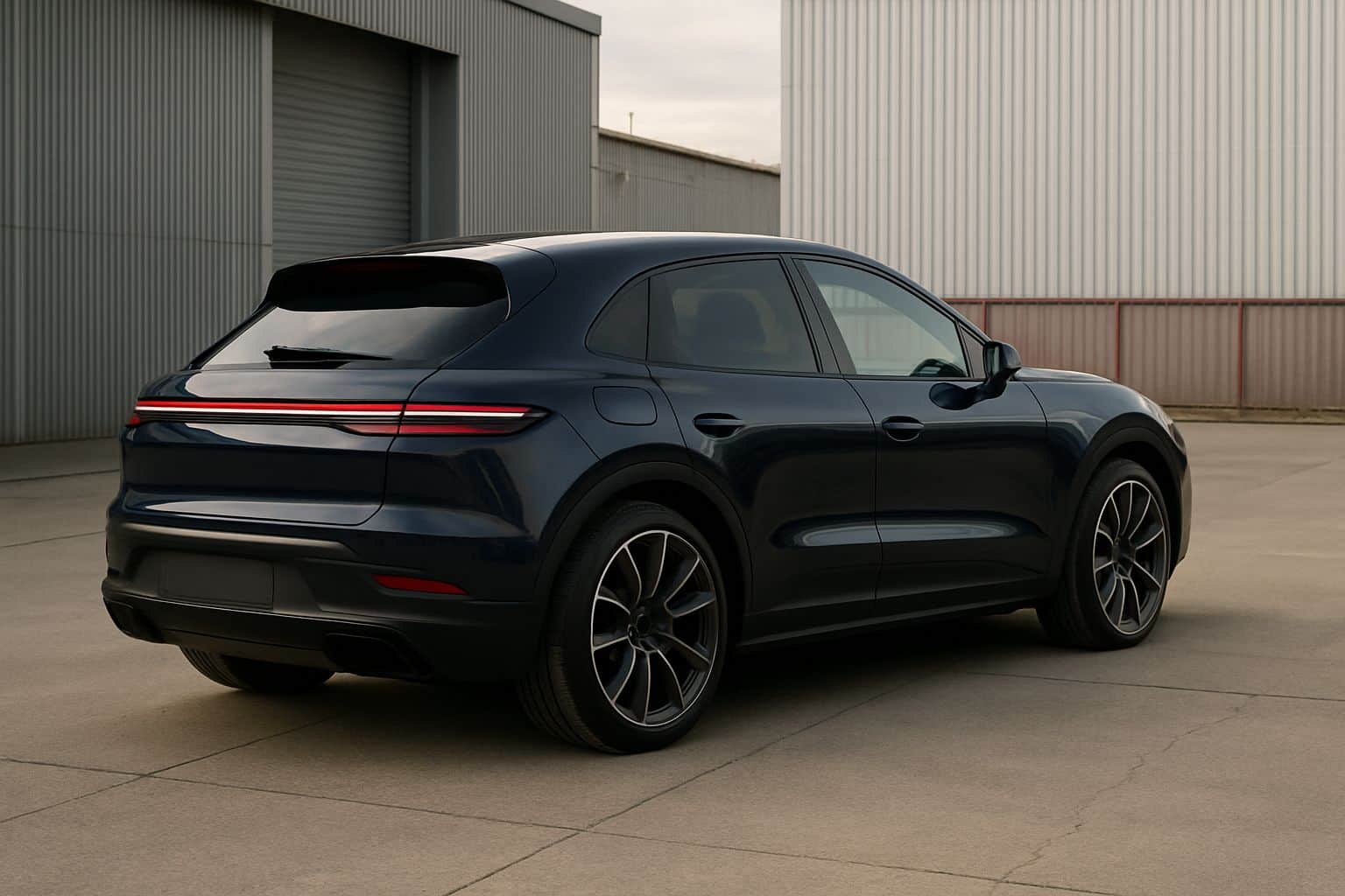 Finance Porsche Macan - porsche macan suv 2024 onwards rear angle