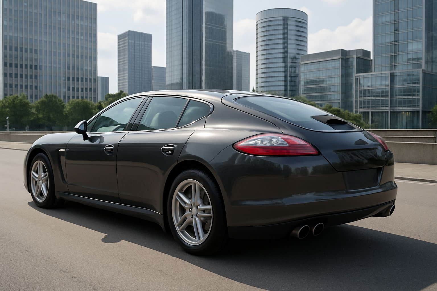 Finance Porsche Panamera - porsche panamera 2009 2016 rear angle