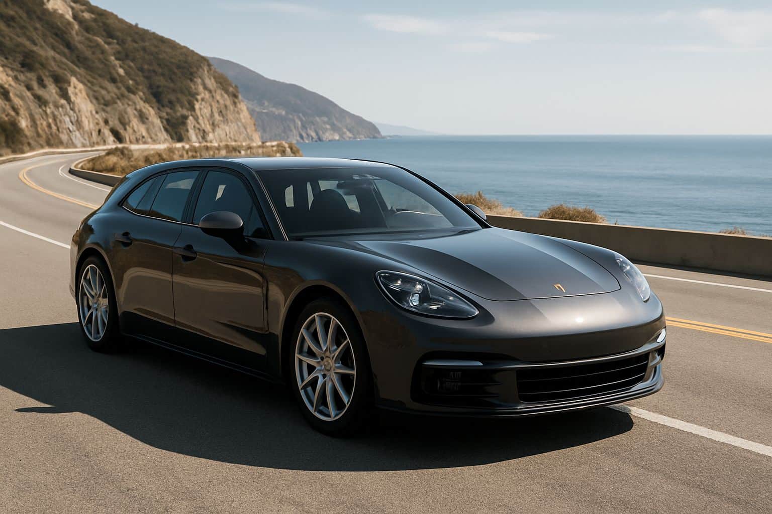 Finance Porsche Panamera - porsche panamera sport turismo 2017 2024 front angle