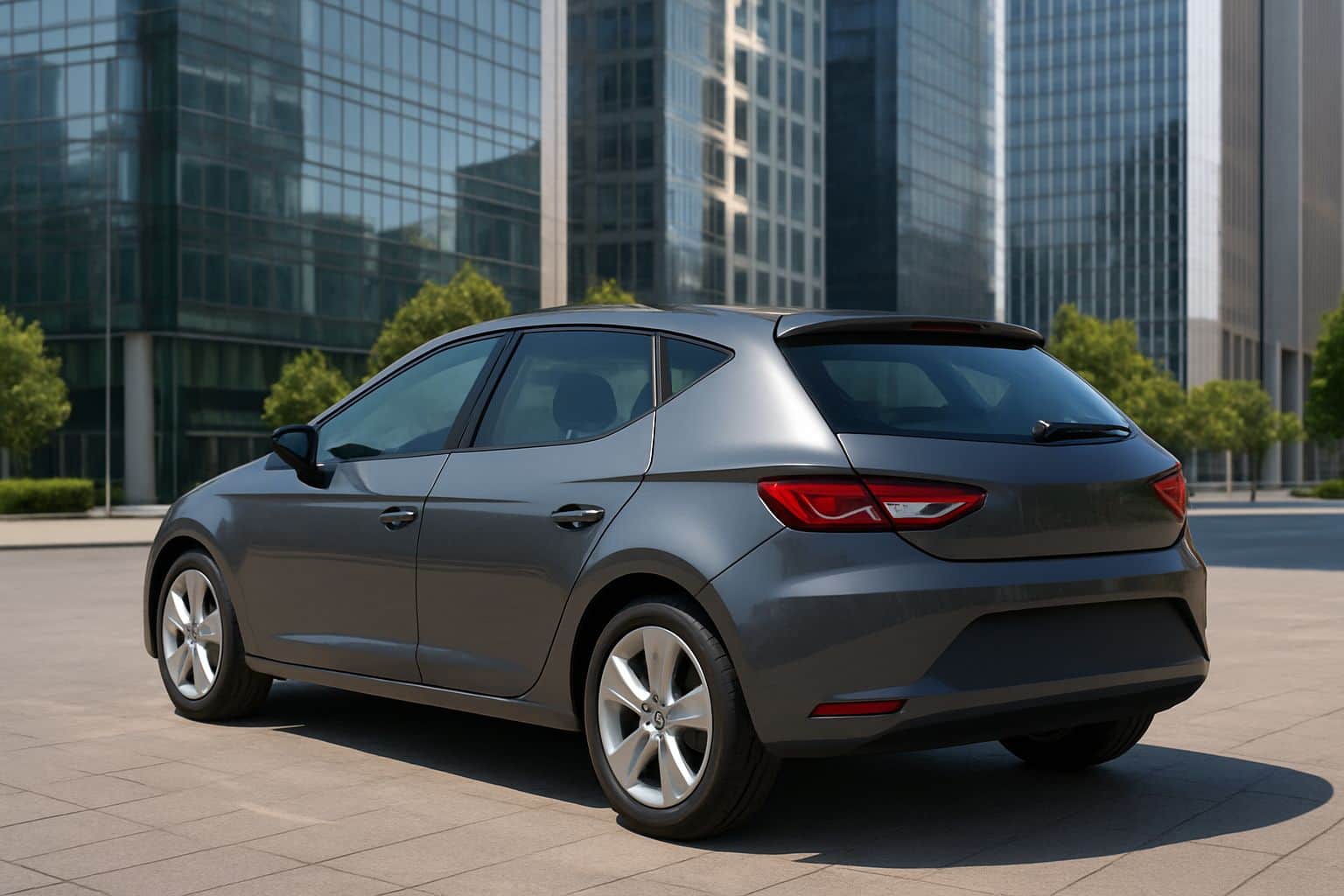 Finance SEAT Leon - seat leon hatchback 2013 2020 rear angle