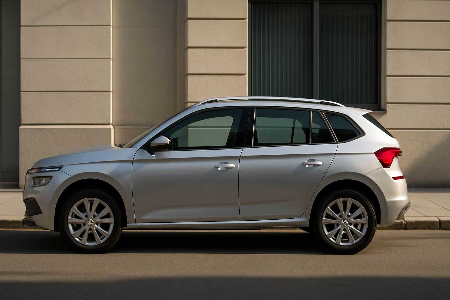 Finance Skoda Kamiq - skoda kamiq suv 2019 onwards full side profile