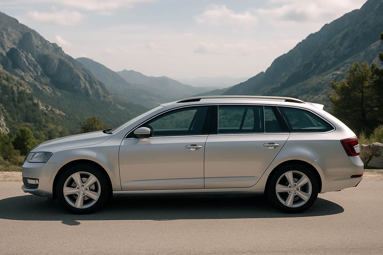 Finance Skoda Octavia - skoda octavia estate 2013 2020 full side profile