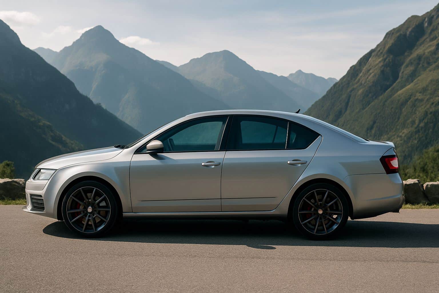 Finance Skoda Octavia - skoda octavia vrs 2013 2017 full side profile