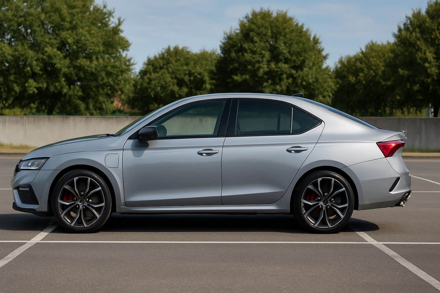 Finance Skoda Octavia - skoda octavia vrs 2020 onwards full side profile