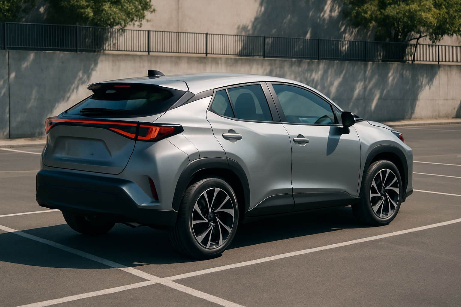 Finance Toyota C-HR - toyota c hr suv 2024 onwards rear angle