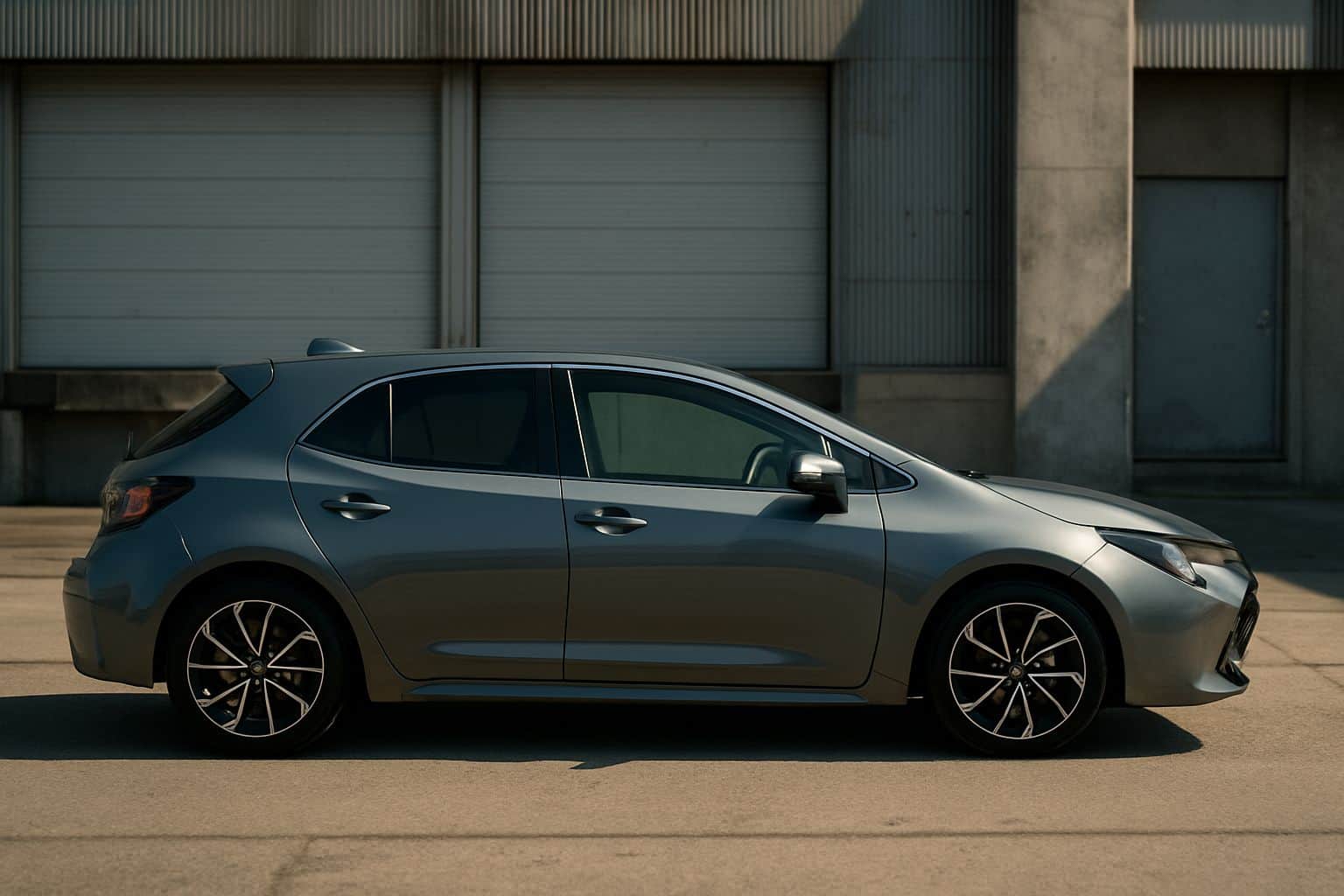 Finance Toyota Corolla - toyota corolla hatchback 2019 onwards full side profile