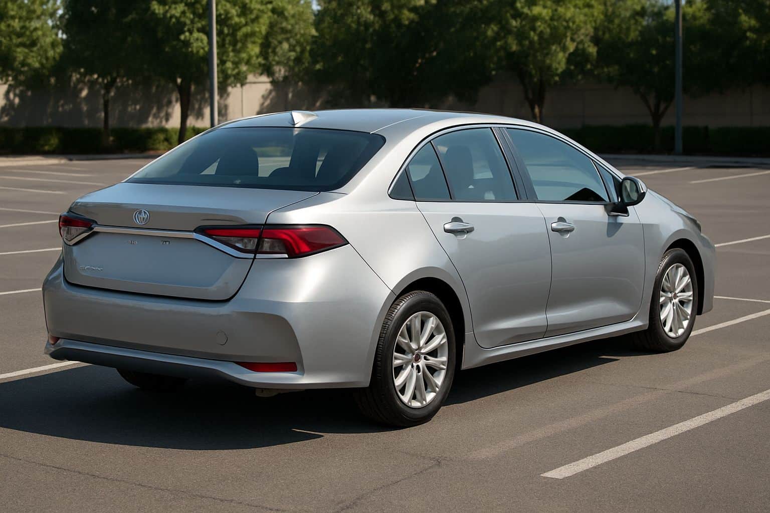Finance Toyota Corolla - toyota corolla saloon 2019 2022 rear angle