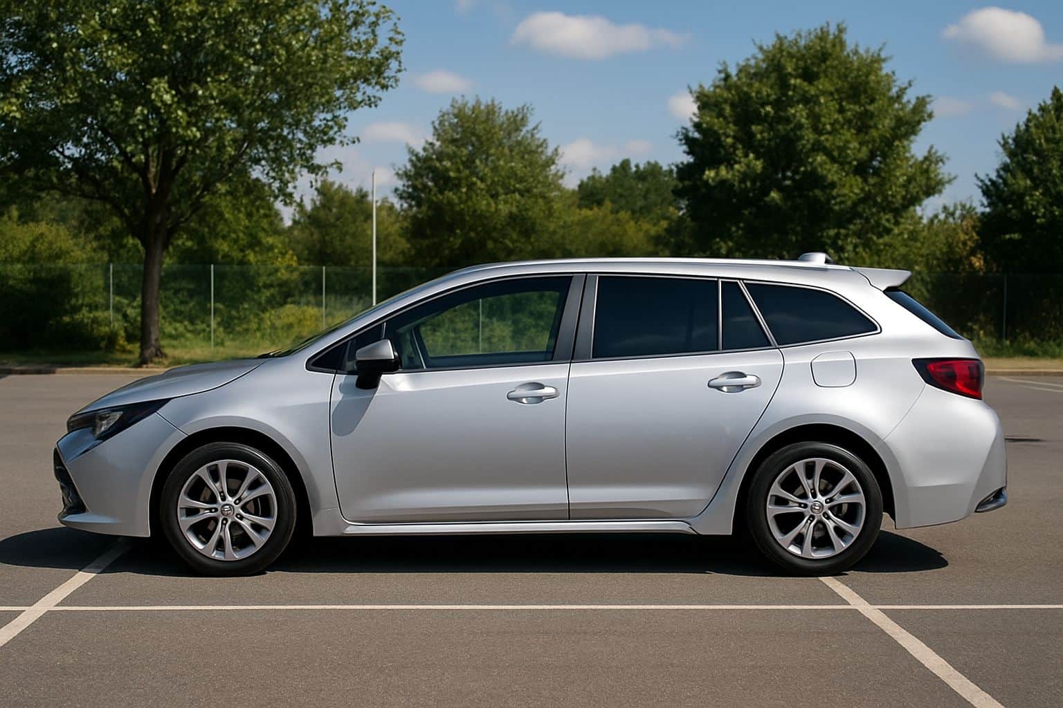 Finance Toyota Corolla - toyota corolla touring sports 2019 onwards full side profile