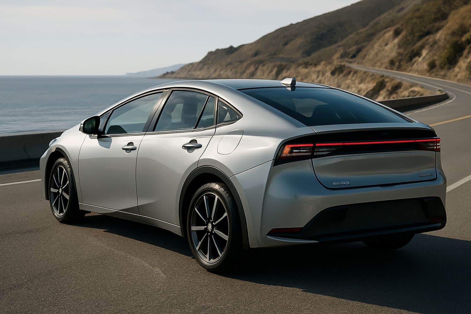 Finance Toyota Prius - toyota prius plug in 2024 onwards rear angle