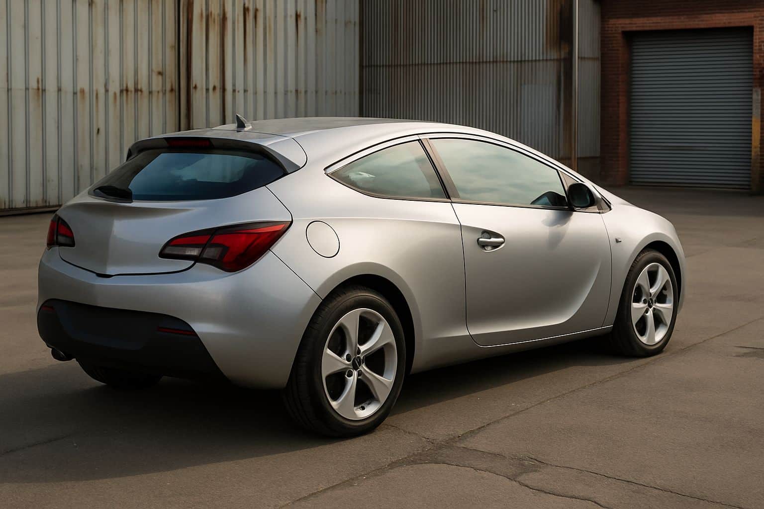 Finance Vauxhall Astra - vauxhall astra gtc coupe 2011 2018 rear angle