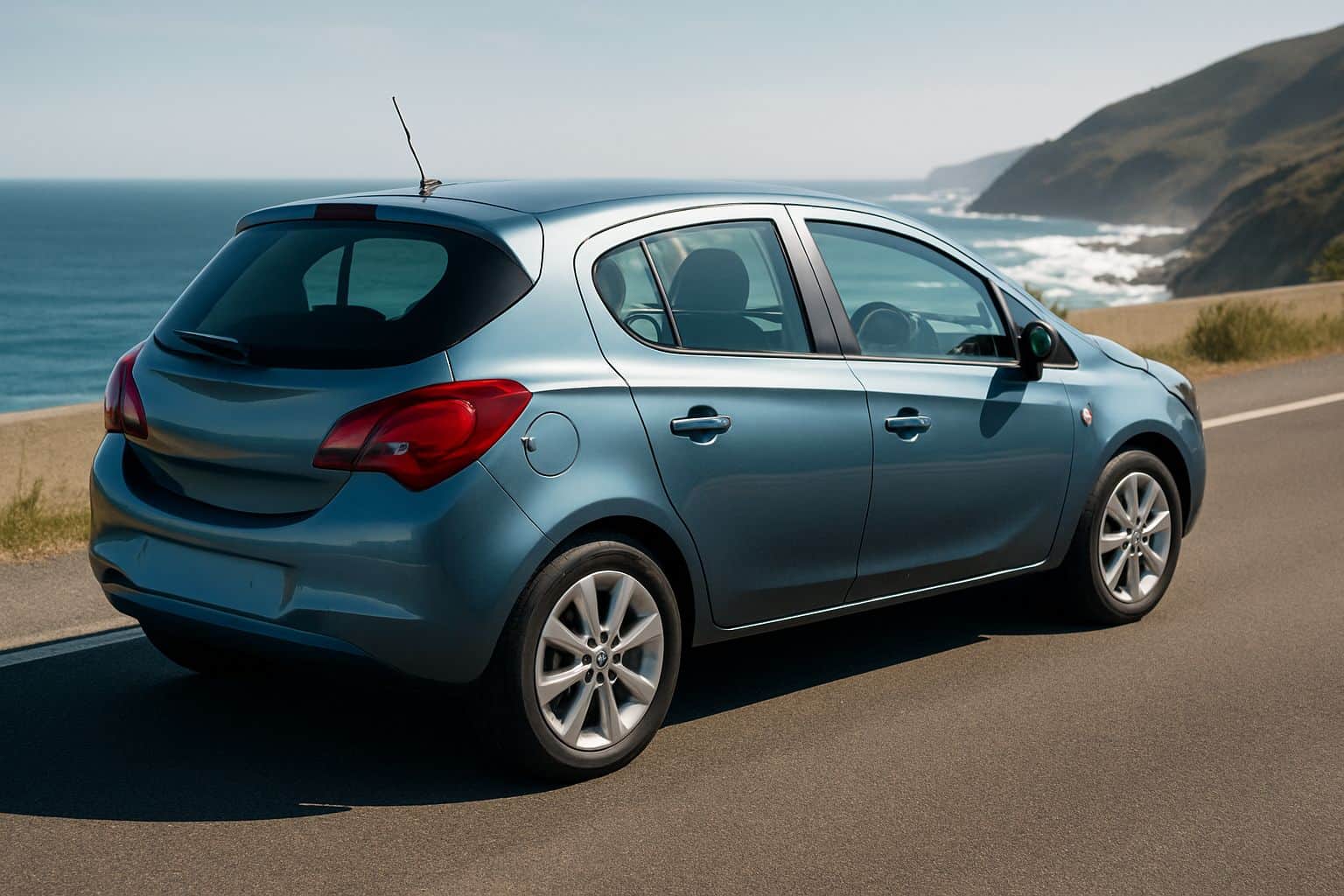 Finance Vauxhall Corsa - vauxhall corsa hatchback 2014 2019 rear angle