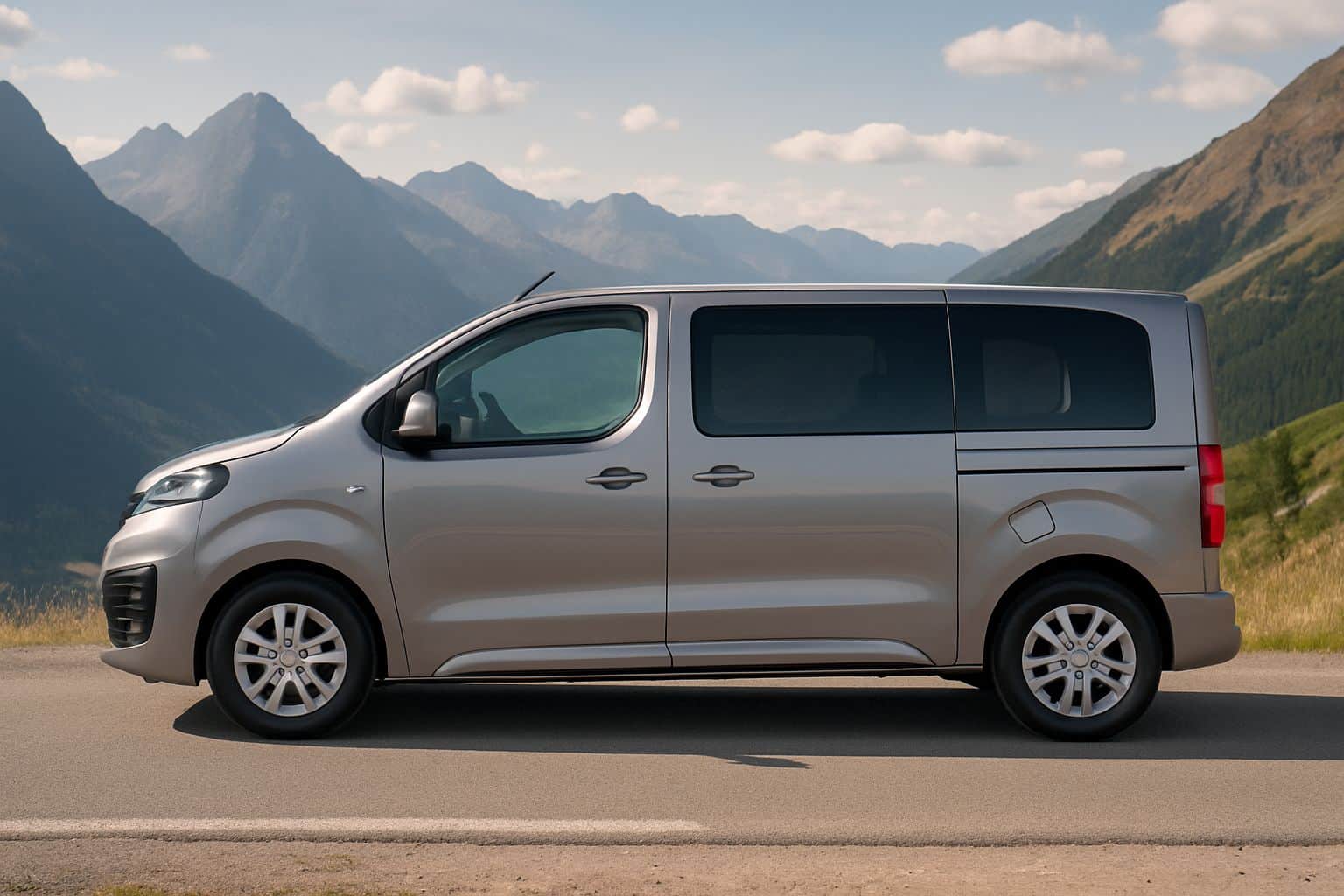 Finance Vauxhall Vivaro Life - vauxhall vivaro life mpv 2019 2022 full side profile