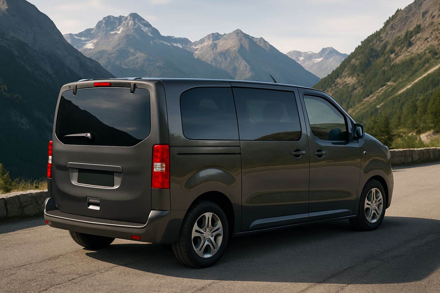 Finance Vauxhall Vivaro Life - vauxhall vivaro life mpv 2019 2022 rear angle