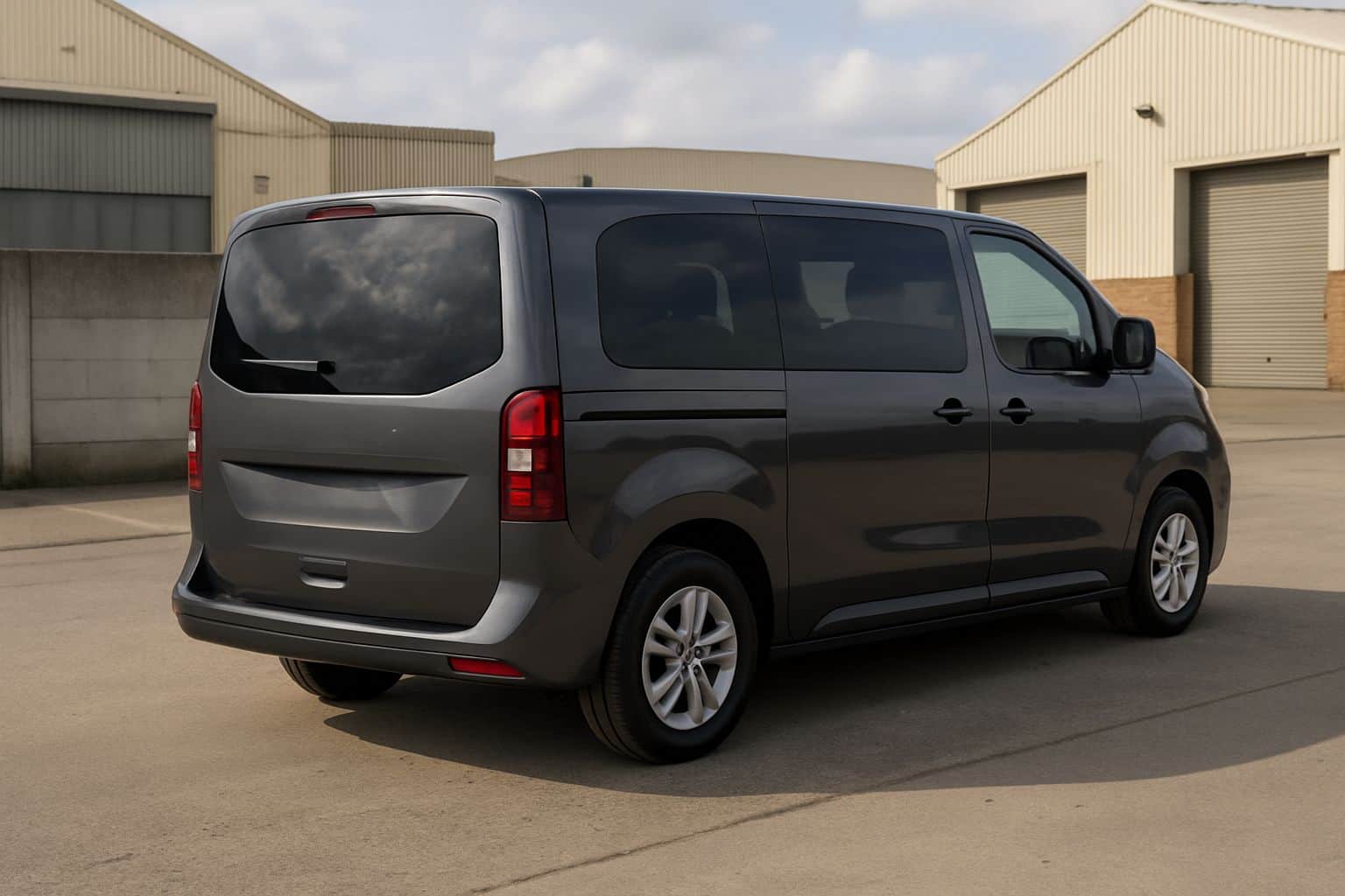 Finance Vauxhall Vivaro Life - vauxhall vivaro life mpv 2024 onwards rear angle