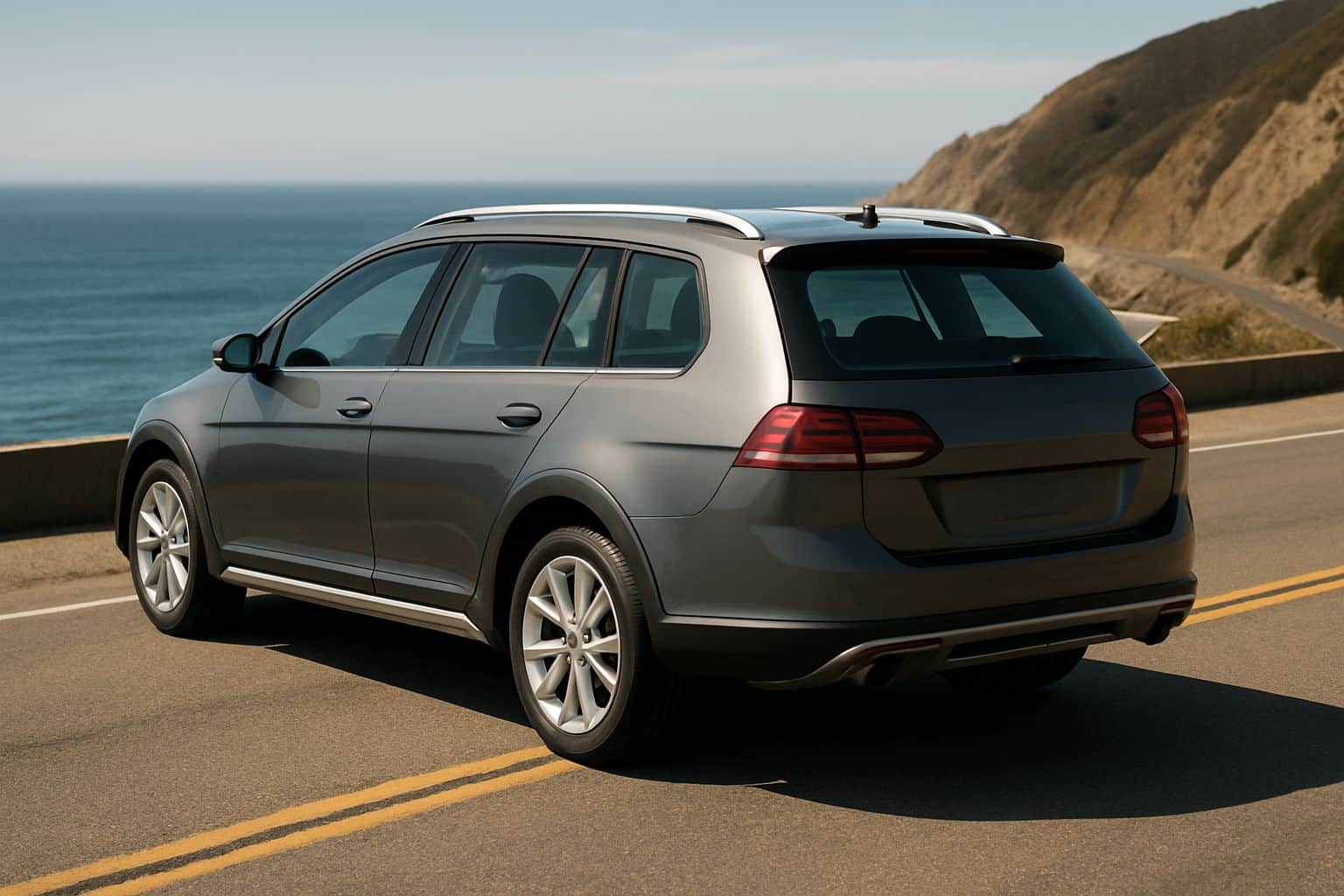 Finance Volkswagen Golf - volkswagen golf alltrack 2020 2023 rear angle