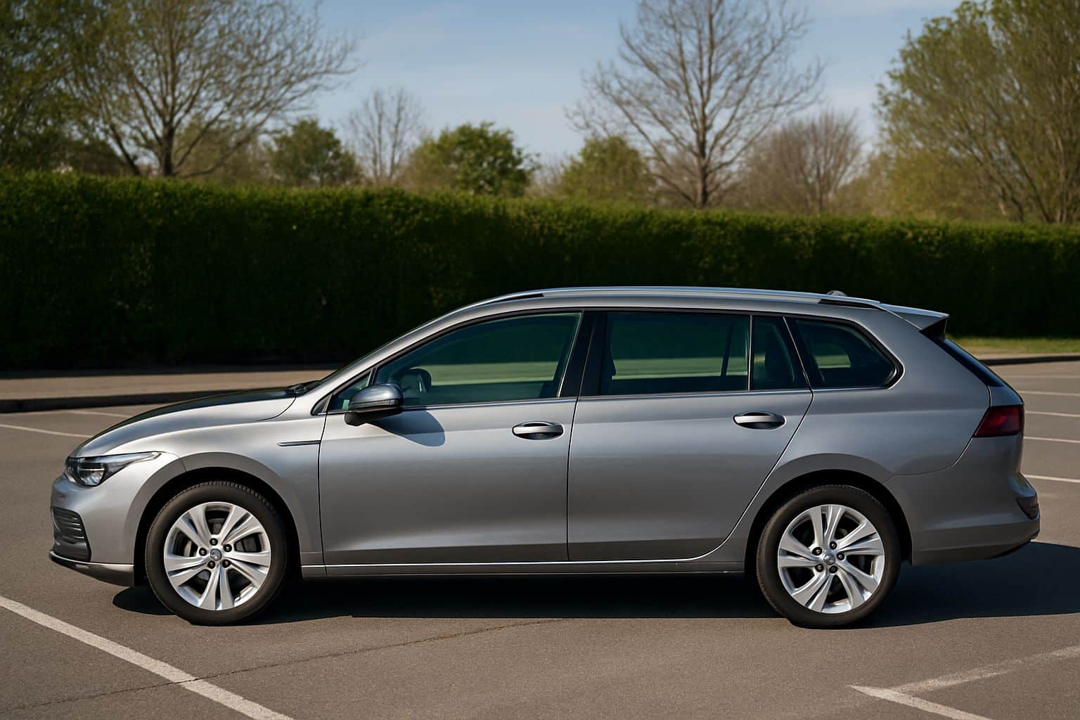 Finance Volkswagen Golf - volkswagen golf estate 2021 onwards full side profile