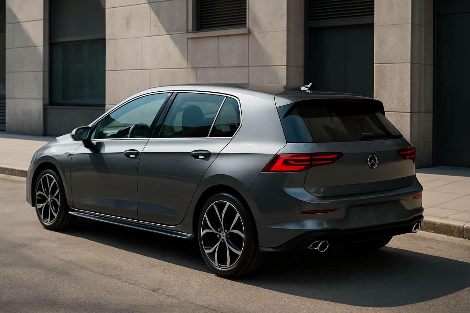 Finance Volkswagen Golf - volkswagen golf gte 2021 onwards rear angle
