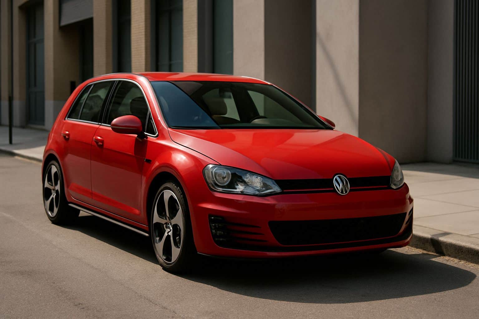 Finance Volkswagen Golf - volkswagen golf gti 2013 2017 front angle