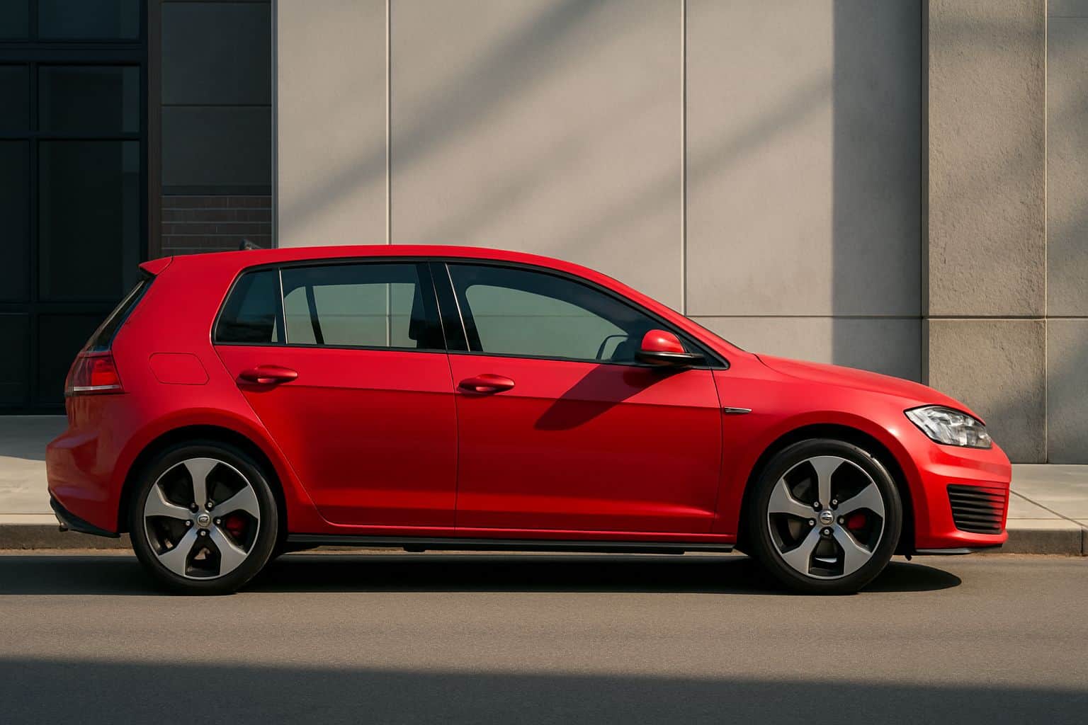 Finance Volkswagen Golf - volkswagen golf gti 2013 2017 full side profile