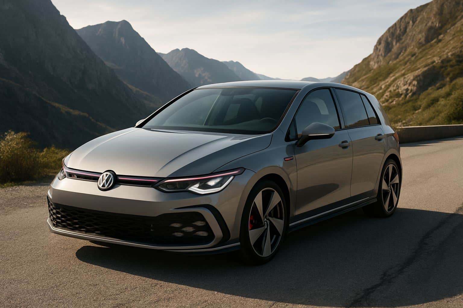 Finance Volkswagen Golf - volkswagen golf gti 2020 onwards front angle