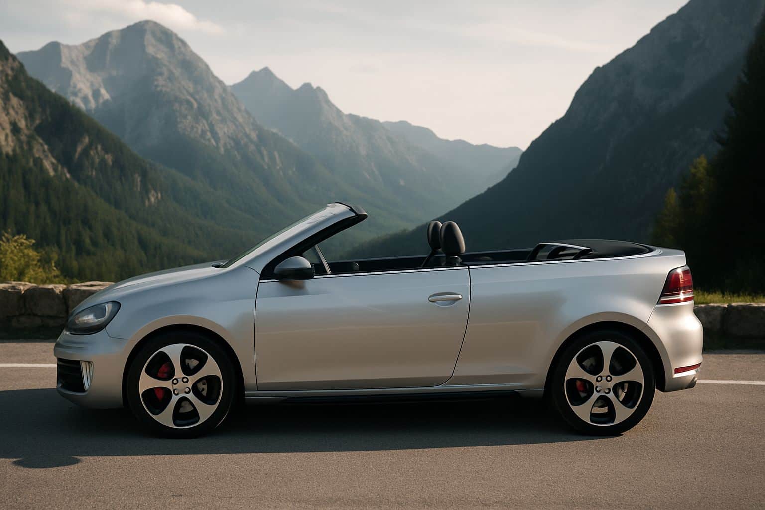 Finance Volkswagen Golf - volkswagen golf gti cabriolet 2012 2016 full side profile