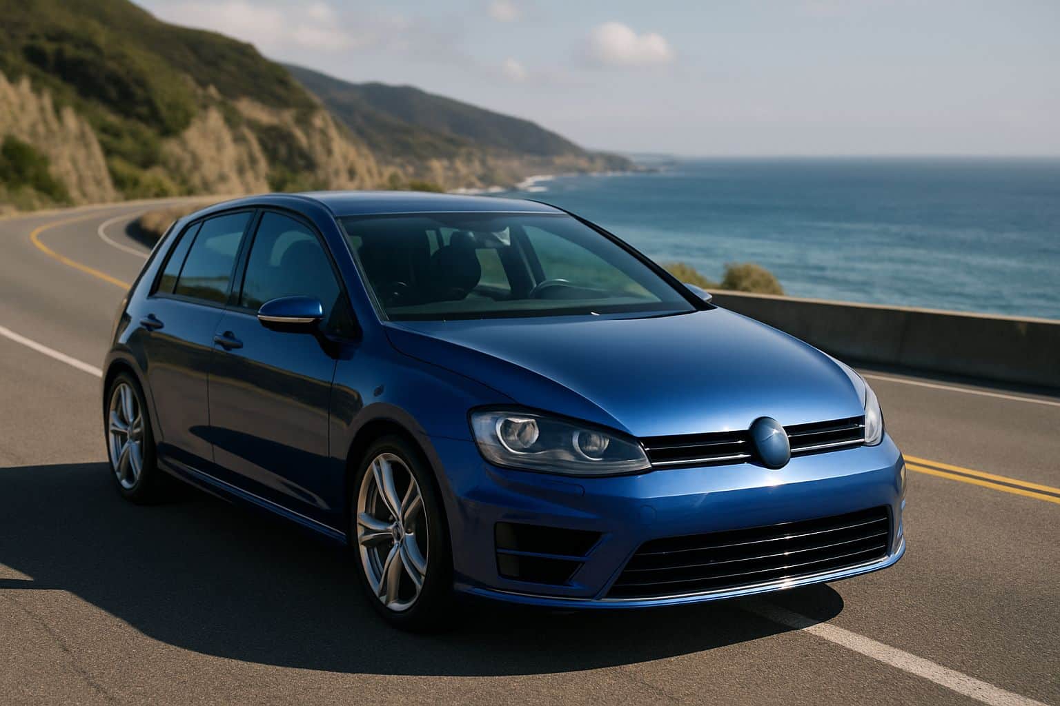 Finance Volkswagen Golf - volkswagen golf r 2014 2016 front angle