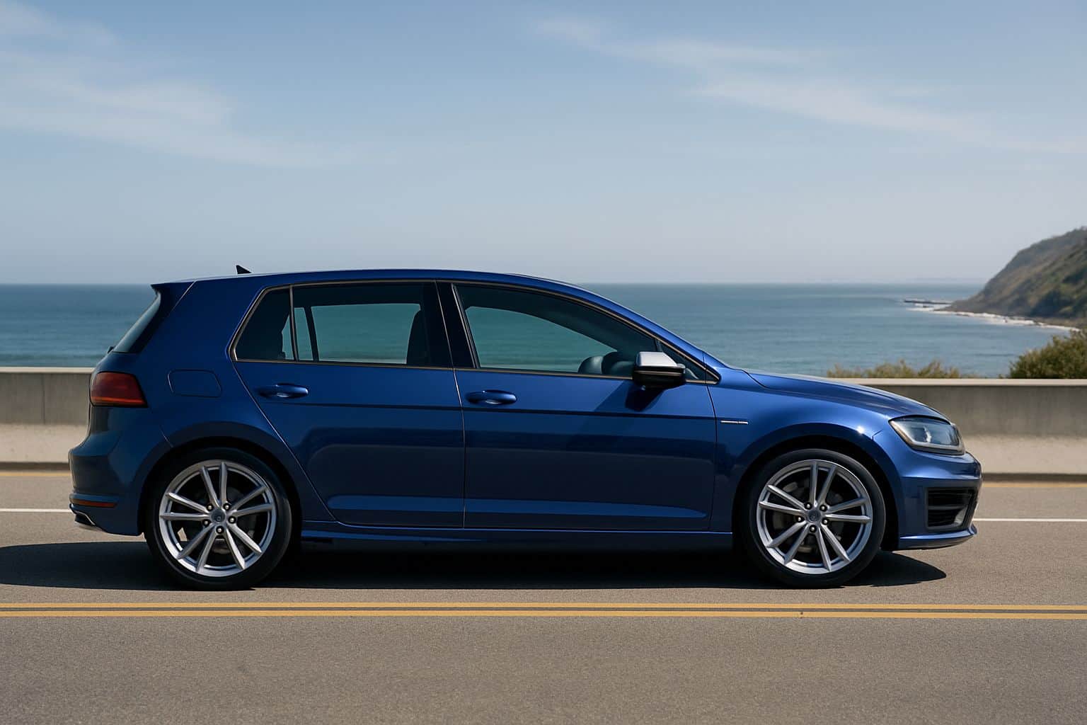 Finance Volkswagen Golf - volkswagen golf r 2014 2016 full side profile