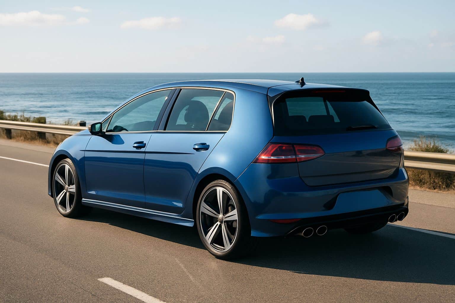 Finance Volkswagen Golf - volkswagen golf r 2014 2016 rear angle