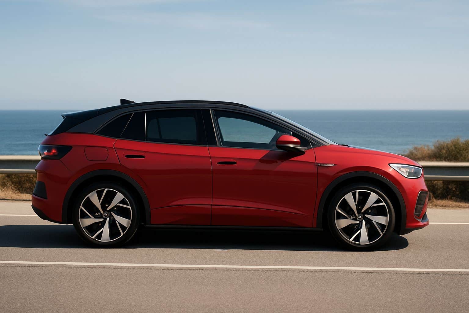 Finance Volkswagen ID.4 - volkswagen id.4 gtx 2024 onwards full side profile