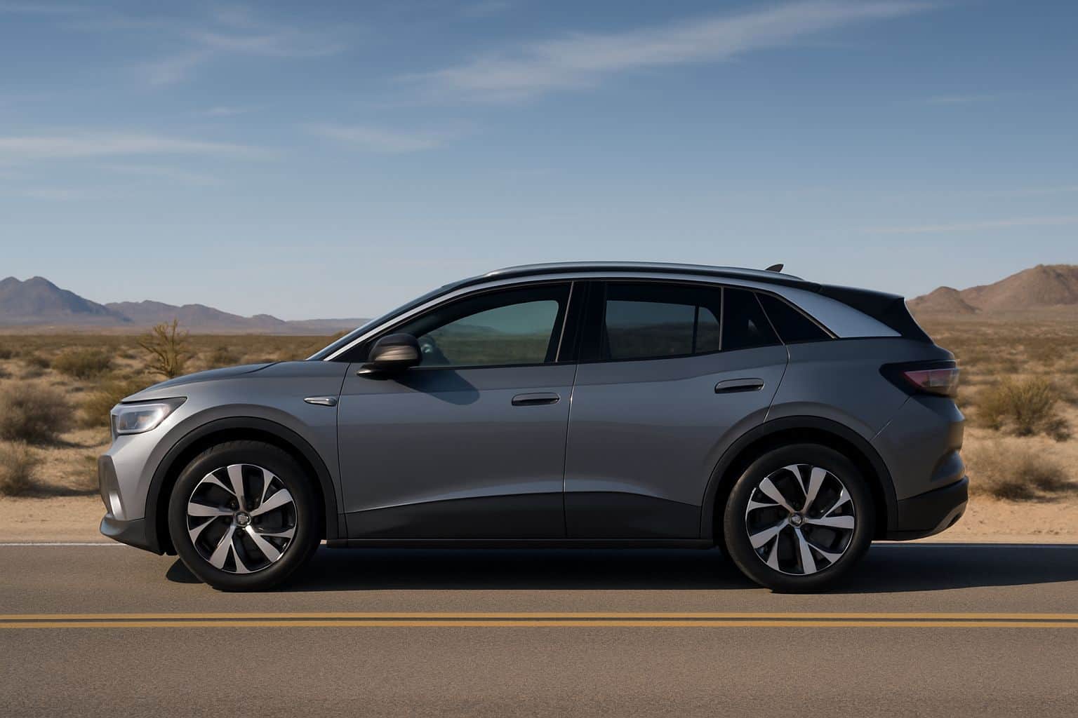 Finance Volkswagen ID.4 - volkswagen id.4 suv 2021 onwards full side profile